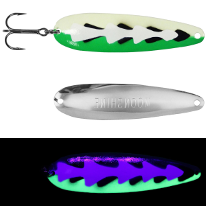 Image of Moonshine Lures Trolling Spoon | Cyclonite; 5 in.