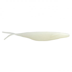 Image of Deps Sakamata Shad Soft Jerkbait | Pearl White; 4 in.