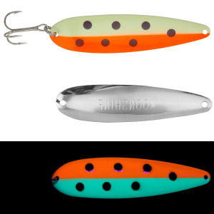 Image of Moonshine Lures Trolling Spoon | Night Crawler; 5 in.