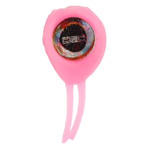 Image of Fish Daddy Double Eye Soft Bait | Pink Glow Orange; 3