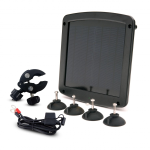 Image of Battery Tender Solar Panels and Charge Controllers | 5 Watt w/ Handlebar Mount