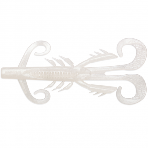 Image of Rapala CrushCity Hedgehog | Pearl White; 4 in.