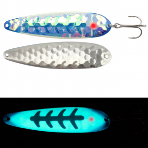 Image of Moonshine Lures RV Series Trolling Spoon | Blue Jeans; 5 in.