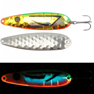 Image of Moonshine Lures RV Series Trolling Spoon | Craig's Flounder; 5 in.