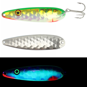 Image of Moonshine Lures RV Series Trolling Spoon | Hot Lips; 5 in.