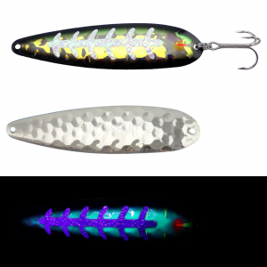 Image of Moonshine Lures RV Series Trolling Spoon | Super Shadow; 5 in.