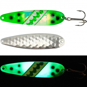 Image of Moonshine Lures RV Series Trolling Spoon | Green Knight; 5 in.