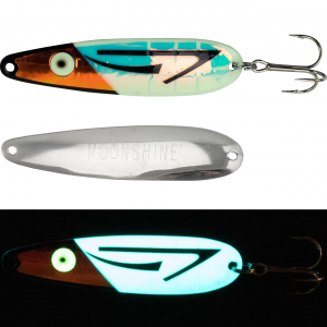 Image of Moonshine Lures RV Series Trolling Spoon | Ryan's Flounder; 5 in.