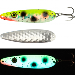 Image of Moonshine Lures RV Series Trolling Spoon | Yeller Goby; 5 in.