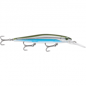 Image of Rapala PXR Mavrick 110 Deep Jerkbait | Metallic Moss Back Shiner; 4 3/8 in.