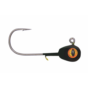 Image of Mission Tackle Tungsten Heavy Metal Jig | Matte Black; 3/8 oz.