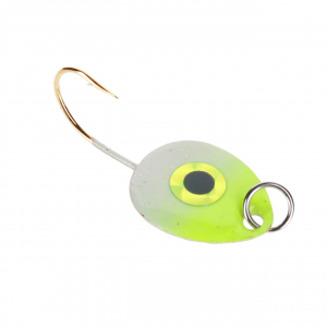 Image of JB Lures Gem-N-Eye Gold Back Series Jig | Chartreuse-Glow; 6