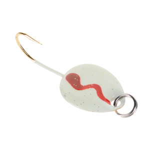 Image of JB Lures Gem-N-Eye Gold Back Series Jig | Glow Red Blood Line; 6