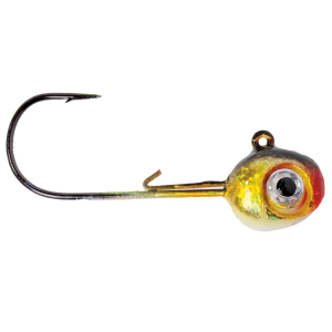 Image of Mission Tackle Walleye Slayer Jig | Gold Shiner Holo; 3/8 oz.