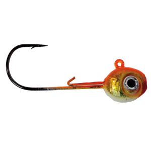 Image of Mission Tackle Walleye Slayer Jig | Gold Holo-Orange; 1/2 oz.