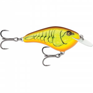 Image of Rapala Ott's Garage Slim Series Crankbait | Mossy Chartreuse Crawdad