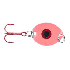 Image of JB Lures Jig Eye Jigging Spoon | Neon Red; 1/16 oz.