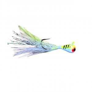 Image of JB Lures Tungsten Feather Jig | Chartreuse-Glow; 6