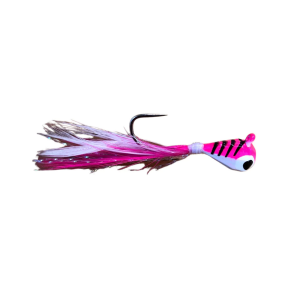 Image of JB Lures Tungsten Feather Jig | Pink-Glow; 6