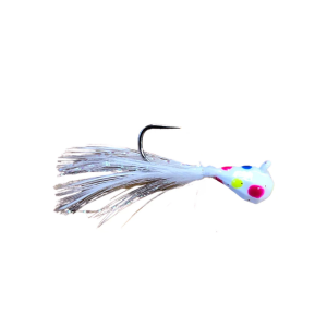 Image of JB Lures Tungsten Feather Jig | Wonderbread-Glow; 8