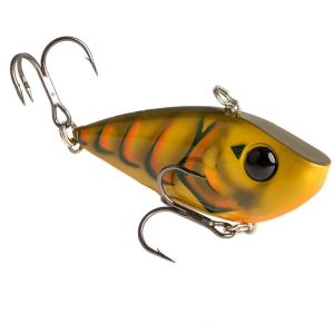 Image of Strike King Red Eyed Shad Tungsten 2 Tap Crankbait | Green Gourd; 1/2 oz.