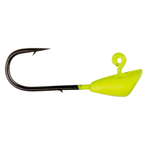 Image of Leland's Lures TM Tungsten Jig Heads | Chartreuse