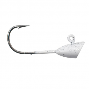 Image of Leland's Lures TM Tungsten Jig Heads | White Silver Glitter