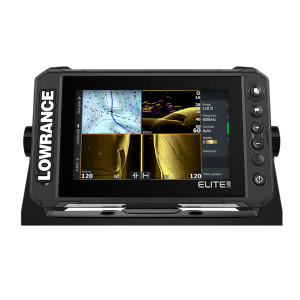 Image of Lowrance Elite FS 7 Chartplotter/Fishfinder | 3-in-1 Transom Transducer