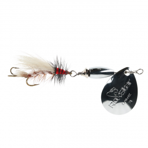 Image of RoxStar Fly Striker Spinner | White-Silver; 1/8 oz.