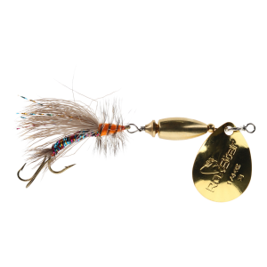 Image of RoxStar Fly Striker Spinner | Rainbow-Gold; 1/8 oz.