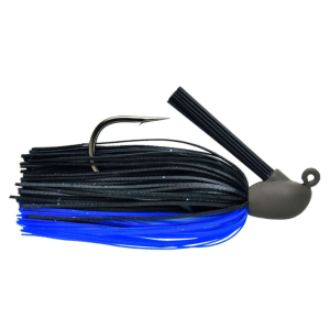 Image of Keitech M4 Tungsten Heavy Duty Jig | Black Blue Flake; 1 oz.