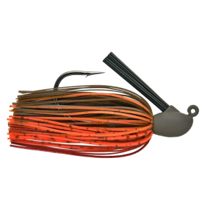 Image of Keitech M4 Tungsten Heavy Duty Jig | Green Pumpkin Craw; 1 oz.
