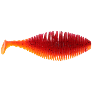Image of Geecrack Bellows Gill Swimmer Soft Bait | Red Hot Gill; 3.2 in.