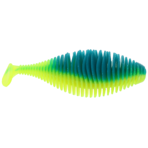 Image of Geecrack Bellows Gill Swimmer Soft Bait | Blue Back Chart; 3.2 in.