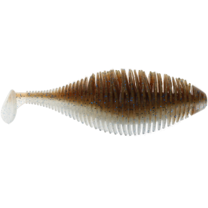 Image of Geecrack Bellows Gill Swimmer Soft Bait | Cinnamon Shad; 3.2 in.