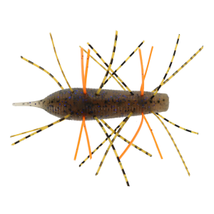 Image of Geecrack Imo Kemushi Floating | Green Pumpkin Blue; 1.6 in.