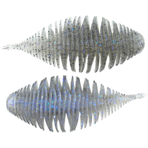 Image of Geecrack Bellows Gill Soft Bait | Electric Shad; 3.8 in.