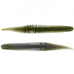Image of Geecrack Bellows Stick Worm Soft Bait | Watermelon Pro Blue; 3.8 in.