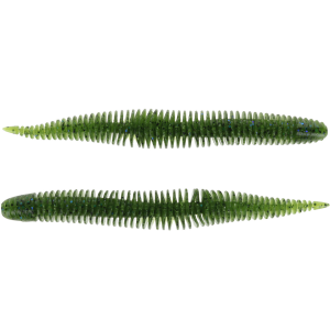 Image of Geecrack Bellows Stick Worm Soft Bait | Weed Gill; 4.8 in.