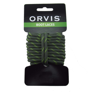 Image of Orvis Wading Boot Replacement Laces | Olive; 175 cm