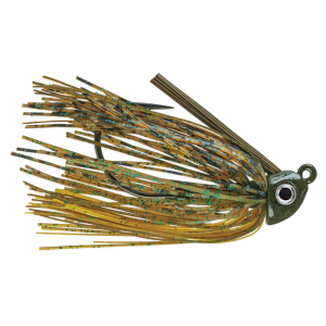 Image of VMC Heavy Duty Swim Jig | Pumpkin Green; 3/8 oz.