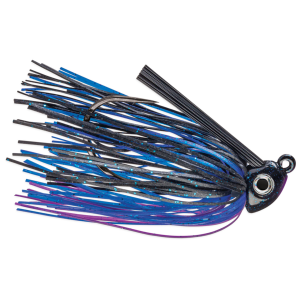 Image of VMC Heavy Duty Swim Jig | Black Blue Purple; 3/8 oz.