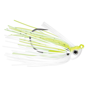 Image of VMC Heavy Duty Swim Jig | Chartreuse and White Shad; 1/2 oz.