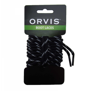 Image of Orvis Wading Boot Replacement Laces | Black; 175 cm