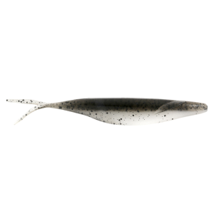 Image of Deps Sakamata Shad Heavy Weight Soft Jerkbait | Smoke Pepper Clear; 6 in.