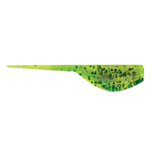 Image of Leland's Lures Slab Magnets | Chartreuse/Black Fleck; 2 1/2 in.