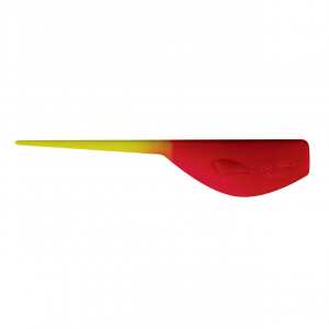 Image of Leland's Lures Slab Magnets | Red/Chartreuse; 2 1/2 in.