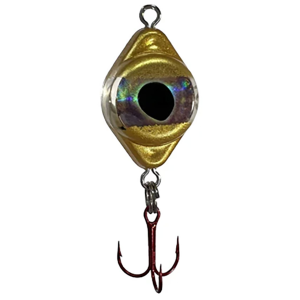 Image of Fish Daddy Dirty Bomb Gold Spoon | Blinking Gold; 1/16 oz.