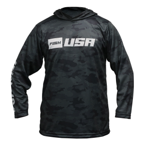 FISHUSA Carbon Hooded Performance Shirt