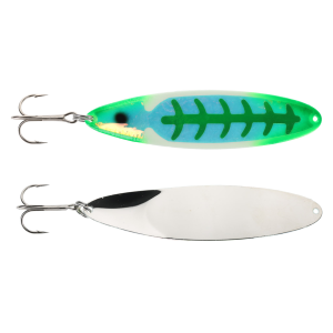 Image of Moonshine Moonmaster Magnum Trolling Spoon | RV Green Jeans